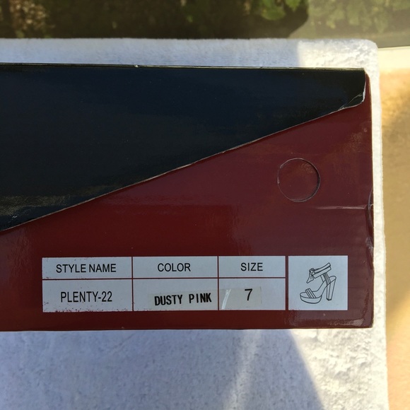 Liliana Pink High Heels - Picture 8 of 8